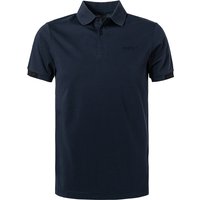 HACKETT Herren Polo-Shirt blau Baumwoll-Jersey von Hackett
