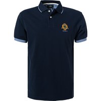 HACKETT Herren Polo-Shirt blau Classic Fit von Hackett