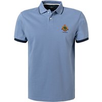 HACKETT Herren Polo-Shirt blau Classic Fit von Hackett