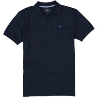 HACKETT Herren Polo-Shirt blau Classic Fit von Hackett