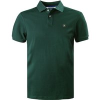 HACKETT Herren Polo-Shirt grün Baumwoll-Piqué Slim Fit von Hackett