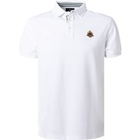 HACKETT Herren Polo-Shirt weiß Classic Fit von Hackett