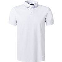 HACKETT Herren Polo-Shirt weiß Classic Fit von Hackett