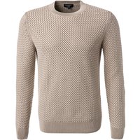 HACKETT Herren Pullover beige Baumwolle unifarben von Hackett