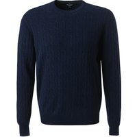 HACKETT Herren Pullover blau Lammwolle unifarben von Hackett