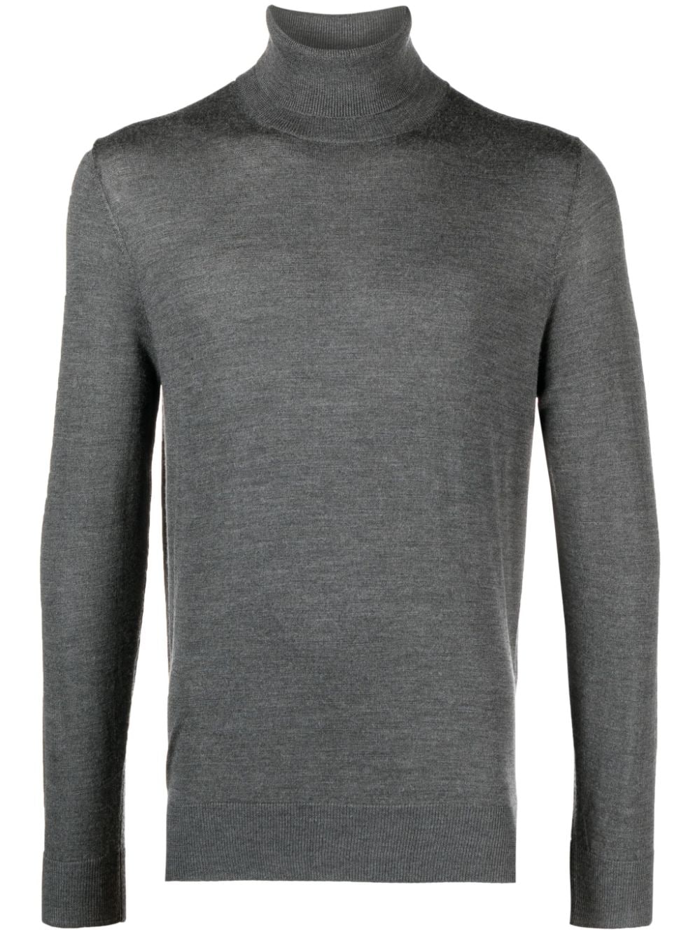 Hackett Fein gestrickter Rollkragenpullover - Grau von Hackett