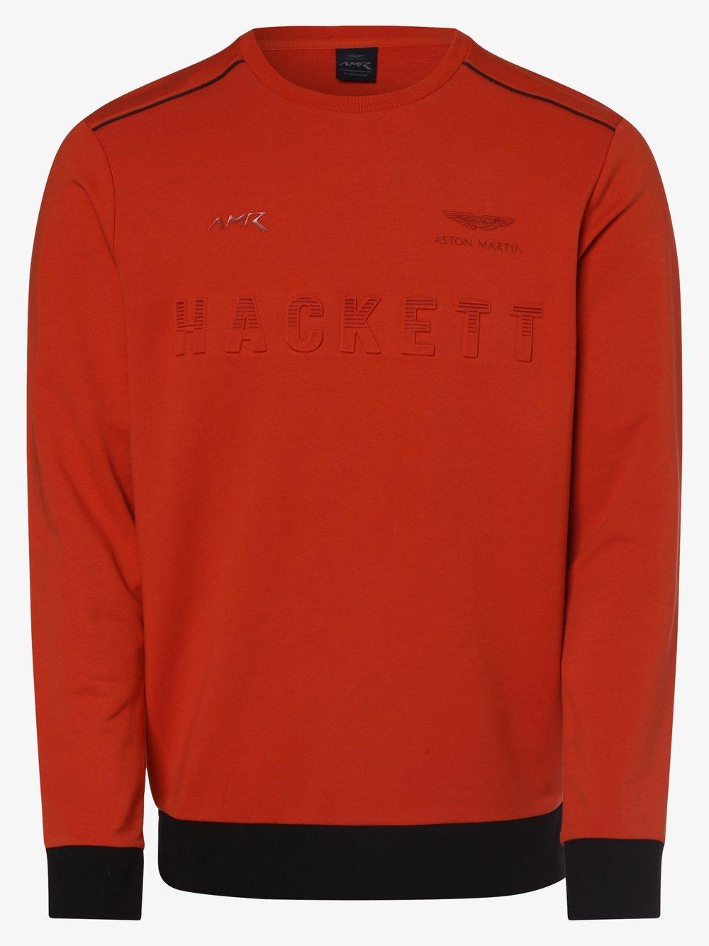 Hackett London Sweatshirt Herren Rundhals, orange von Hackett