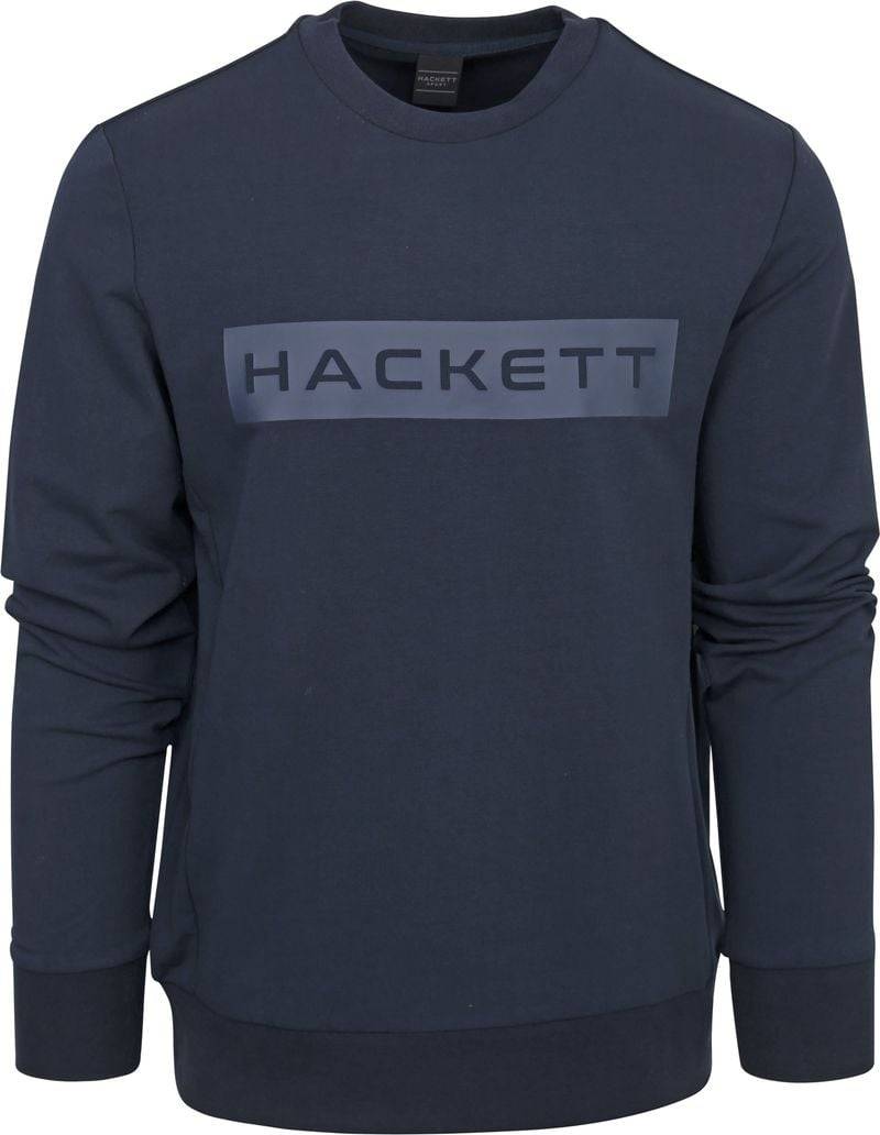 Hackett Pullover Logo Marine - Größe XXL von Hackett