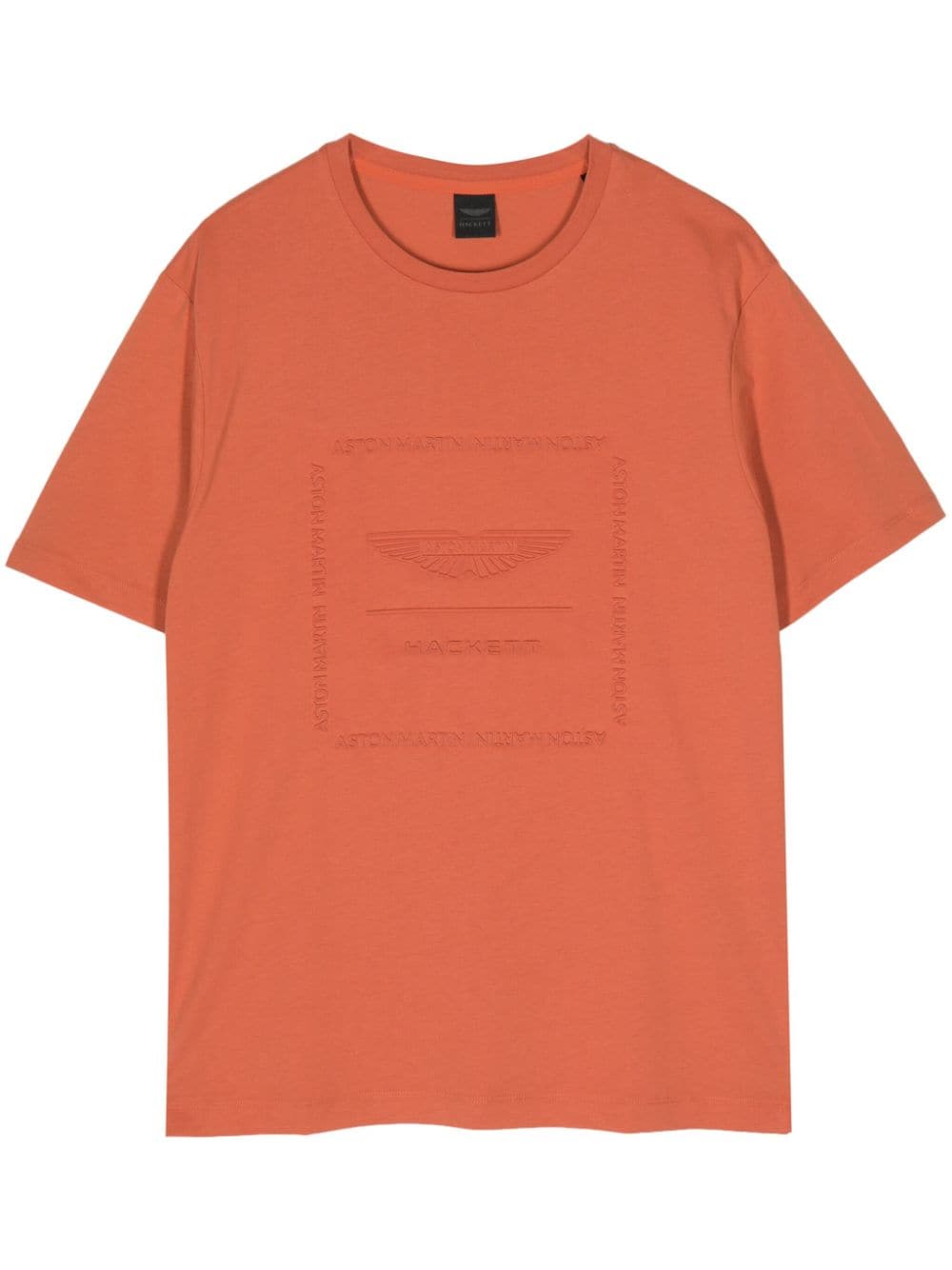 Hackett x Aston Martin T-Shirt mit Logo - Orange von Hackett