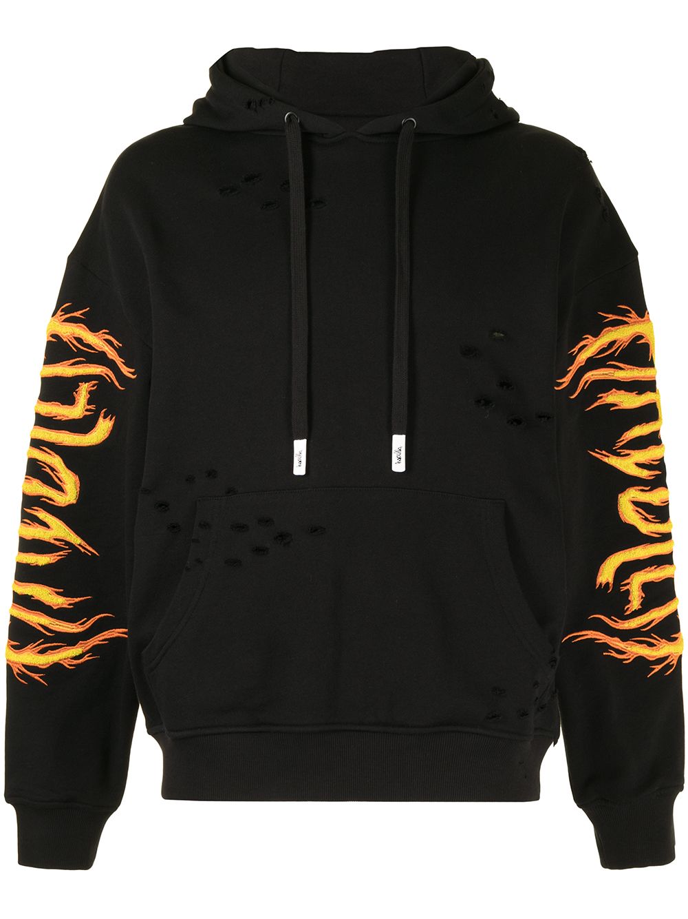 Haculla Hac on Fire Hoodie - Schwarz von Haculla