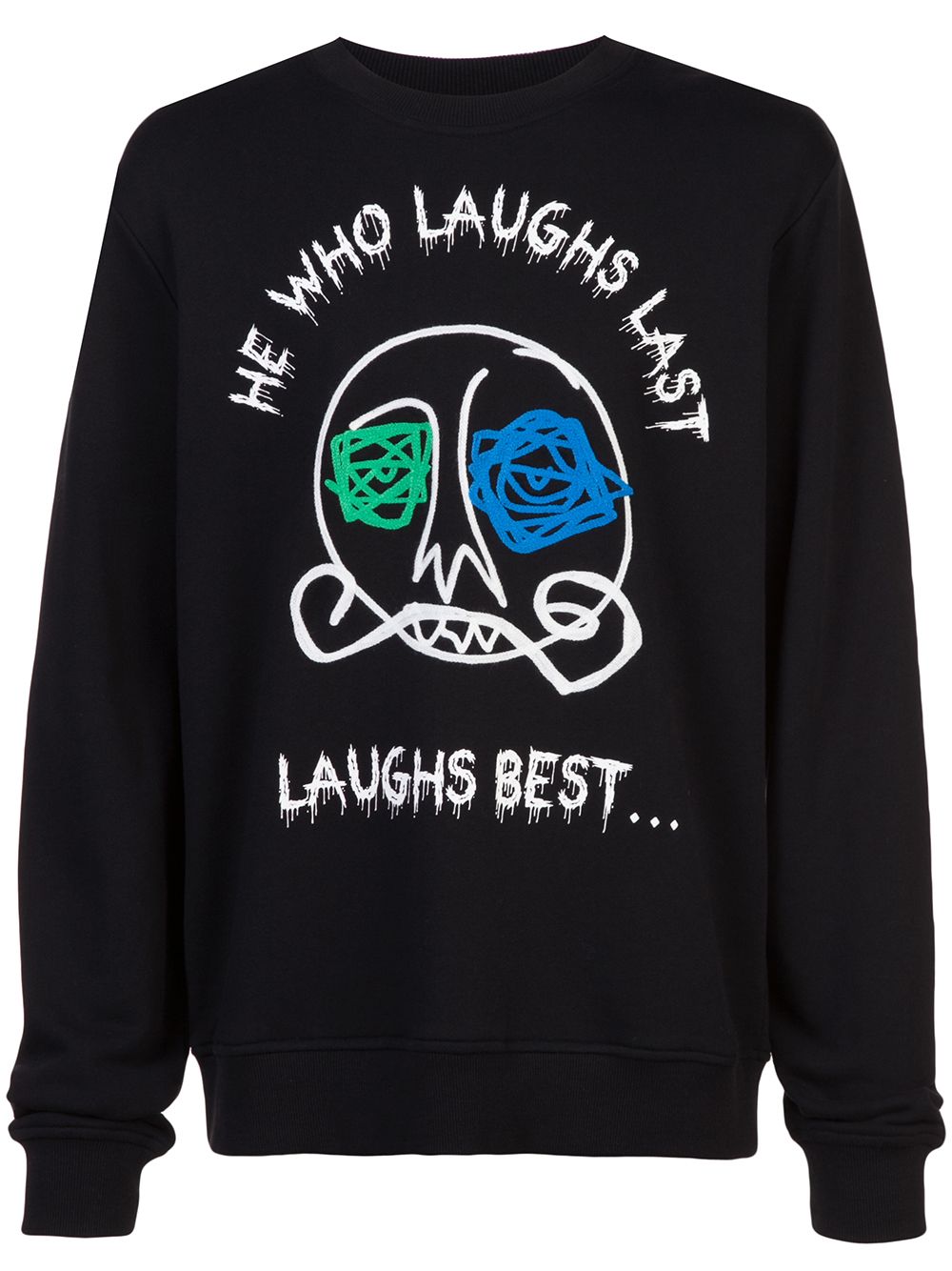 Haculla 'Last Laughs' Sweatshirt - Schwarz von Haculla