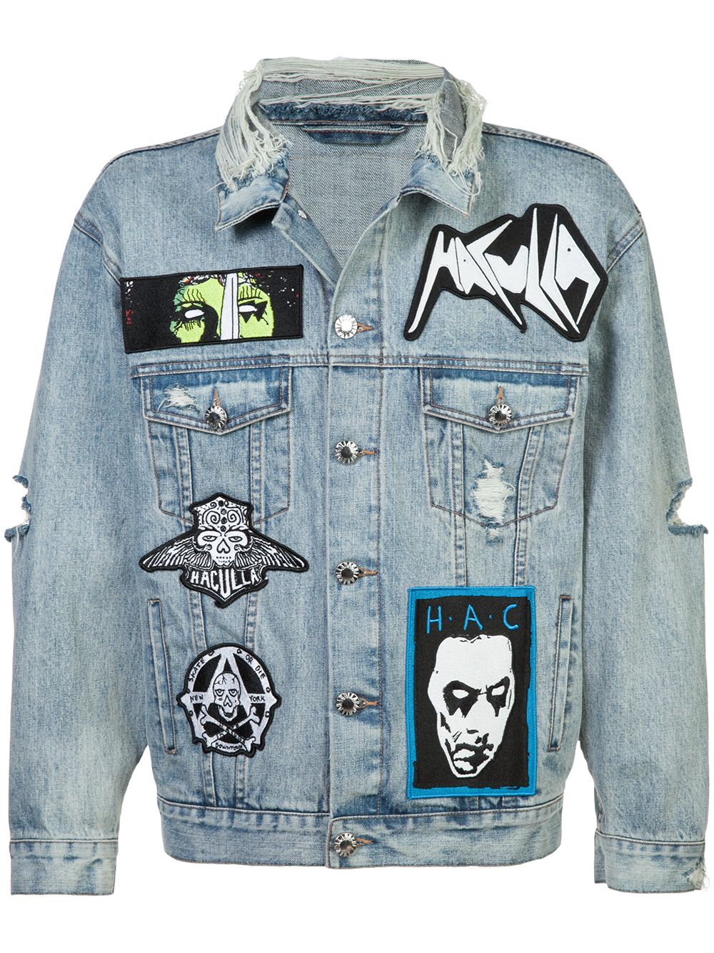 Haculla 'Mad Max' Jeansjacke - Blau von Haculla