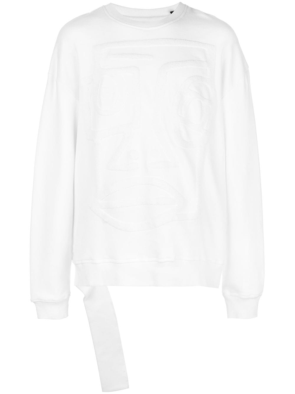 Haculla 'NYC Destructed' Sweatshirt - Weiß von Haculla