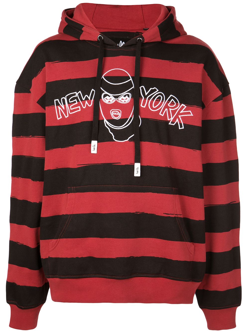 Haculla 'New Yorker Robber' Kapuzenpullover - Rot von Haculla