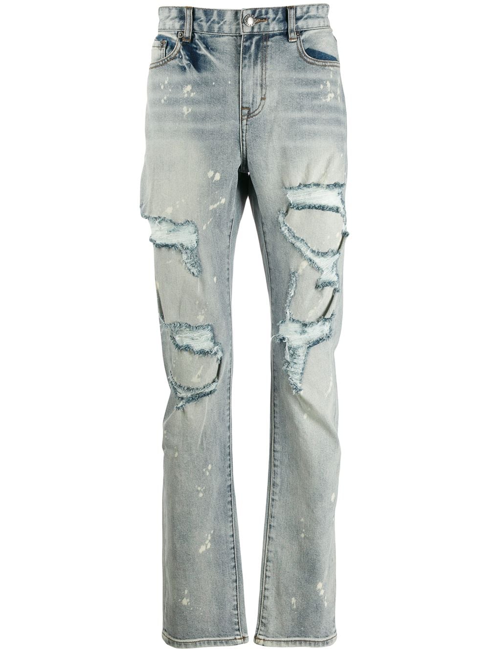 Haculla Schmale Distressed-Jeans - Blau von Haculla