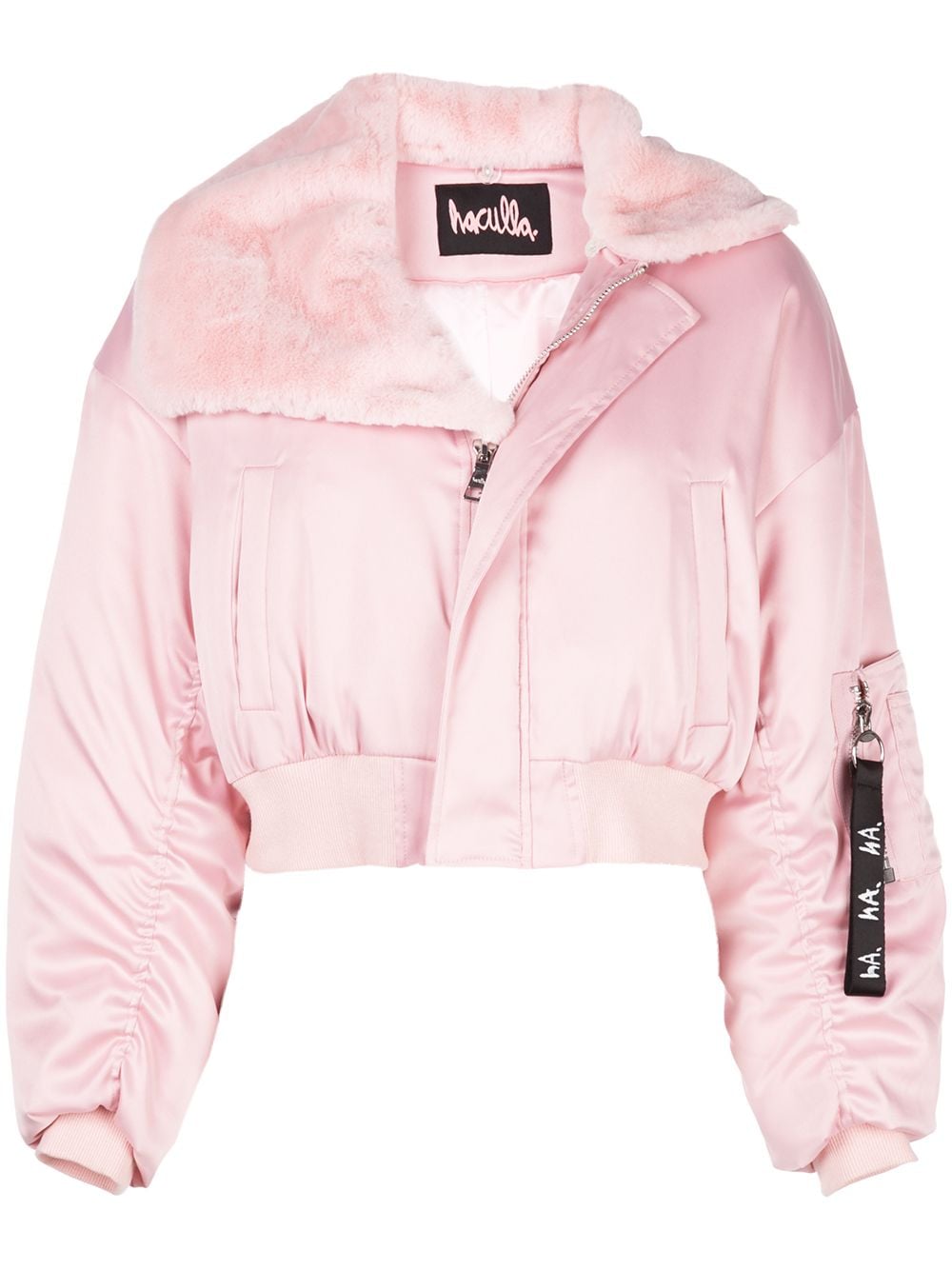 Haculla 'Signature Eyes' Bomberjacke - Rosa von Haculla