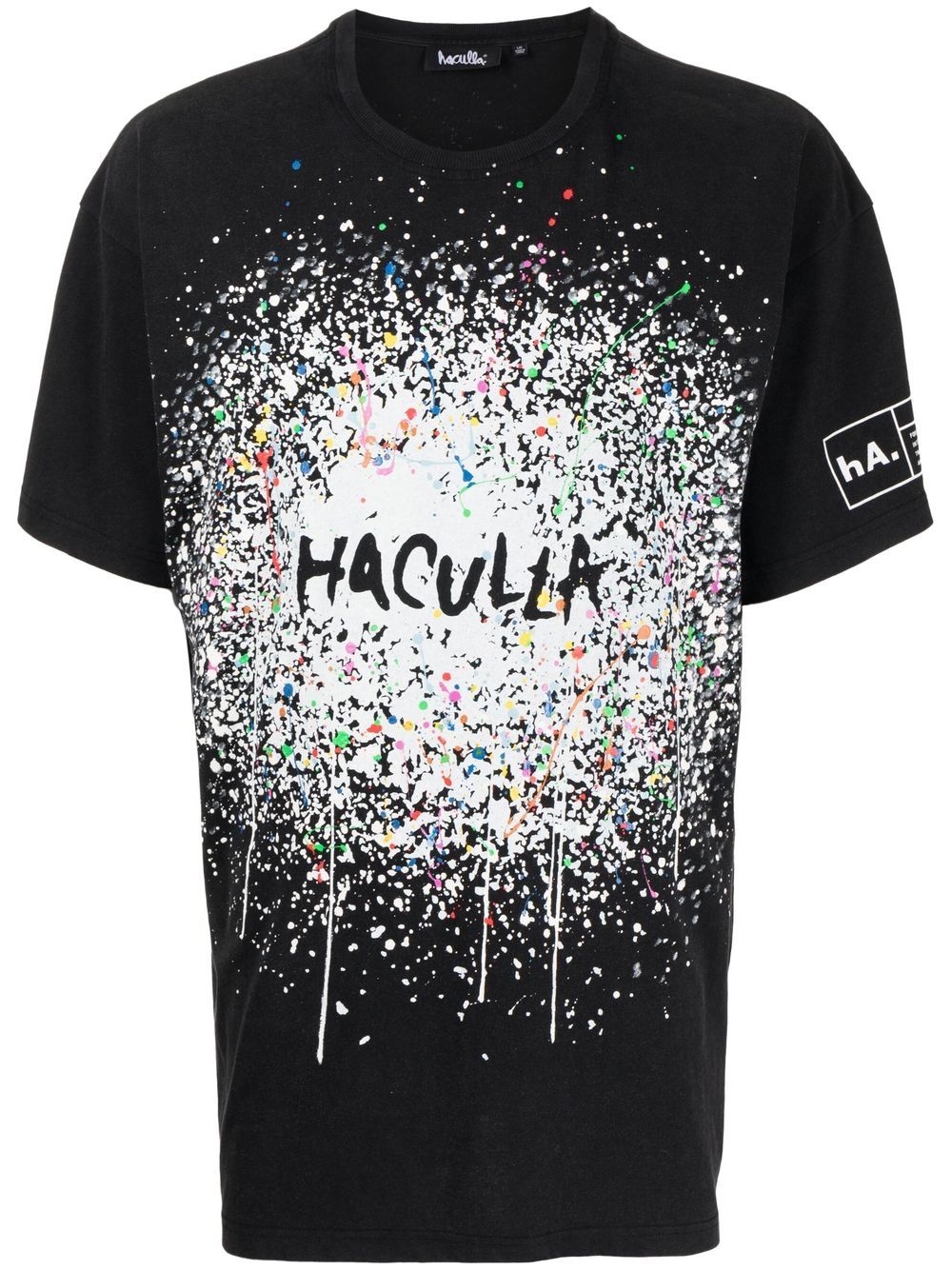 Haculla T-Shirt mit Graffiti-Print - Schwarz von Haculla