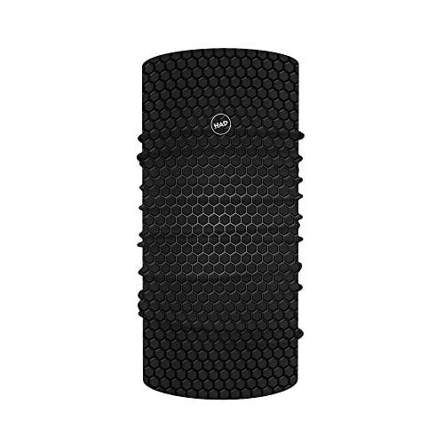 Had Originals Schwarz - Vielseitiges elastisches Multifunktionstuch, Größe One Size - Farbe Hexagon von Had