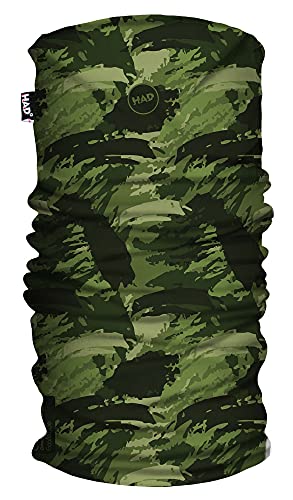 Had Unisex Printed Röhrenschal, Survival Green, One Size von Had