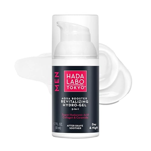Hada Labo Tokyo Men Hydro-Gel Revitalisierende Feuchtigkeitscreme mit Hyaluronsäure für Tag Nacht von Hada Labo Tokyo