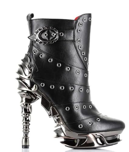 Hades Footwear - Raven- Größe 39 (US 8) von Hades Footwear