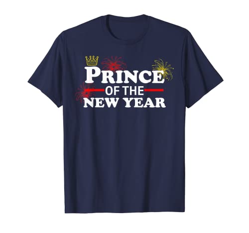 Prince of the New Year Happy New Years, Geschenk für Jungen T-Shirt von Hadley Designs