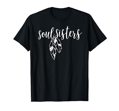 Soul Sisters Friends Best Shirt Matching for Girl Tween cute von Hadley Designs