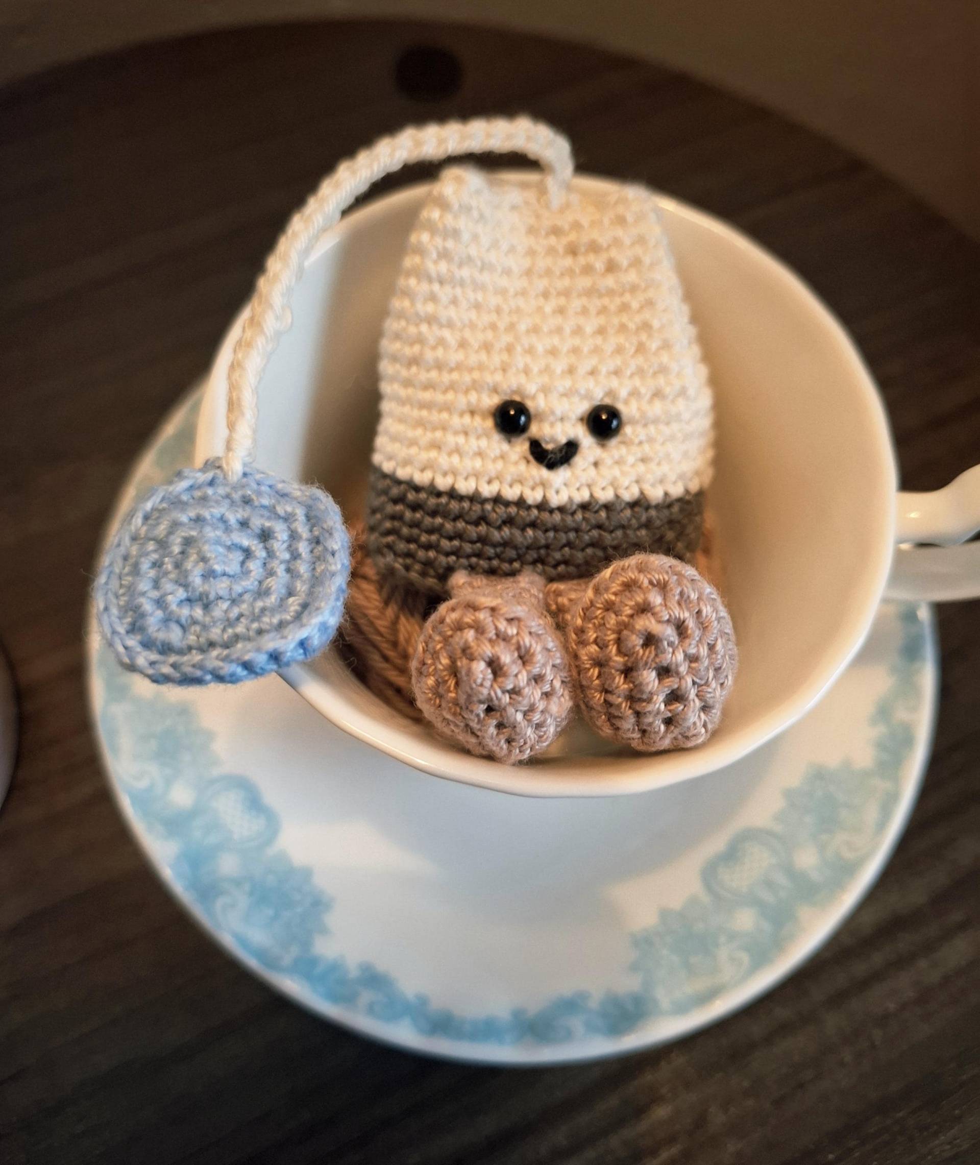Plushie Tea Bag/ Gehäkelter Kawaii Teebeutel/ Niedliches Geschenk Für Teeliebhaber/steepy Bag Plüschtier/Kein Spielzeug/Nicht Kinder Plushie Tea Bag/ Gehäkelter Kawaii Teebeutel/ Niedliches Geschenk Für Teeliebhaber/steepy Bag Plüschtier/Kein Spielzeug/Nicht Kinder von HaekelMuttiManu
