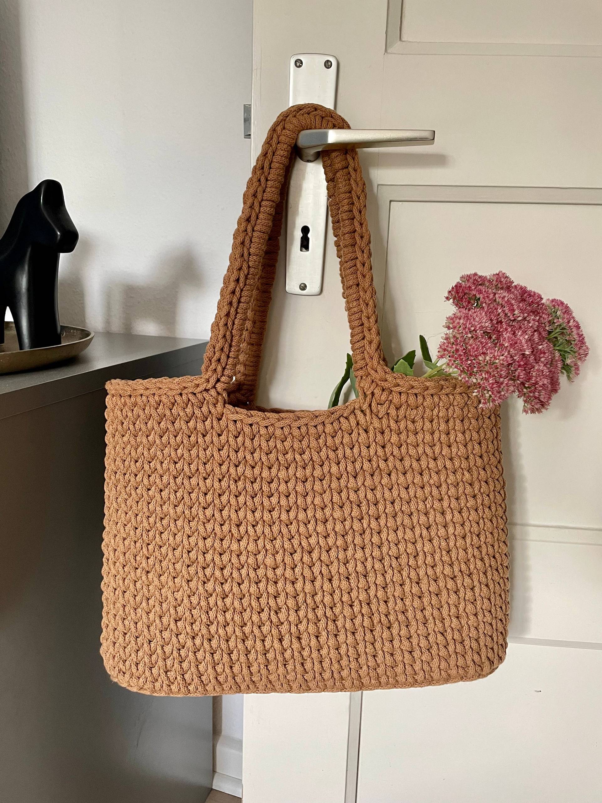 Tasche Gehäkelt, Shopper, Umhängetasche, Henkeltasche, Häkeltasche Tasche Gehäkelt, Shopper, Umhängetasche, Henkeltasche, Häkeltasche von Haekeldeern7