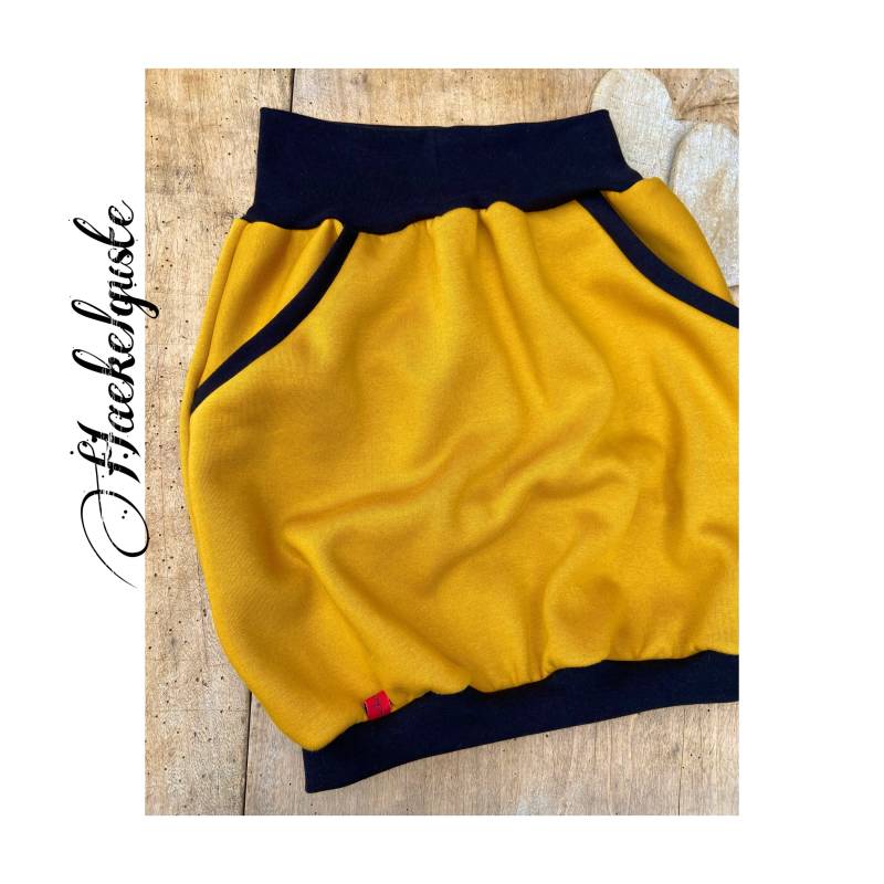 Gr. Xs - Xxl Warmer Sweat Ballonrock von Haekelguste