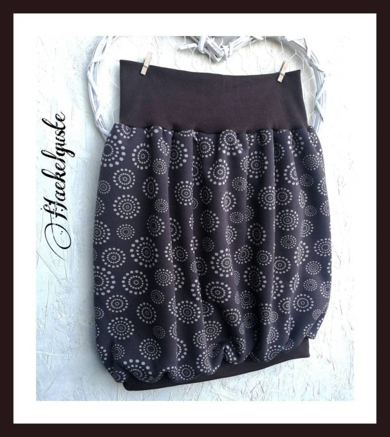 Xs - Xxl Alpen Fleece Ballonrock Lieblingsstück von Haekelguste