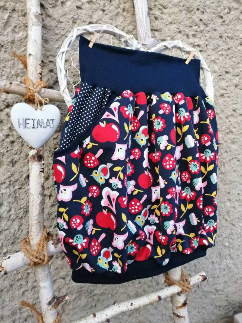 Xs - Xxl Ballonrock "Kunterbunt" Damen Hüftrock von Haekelguste