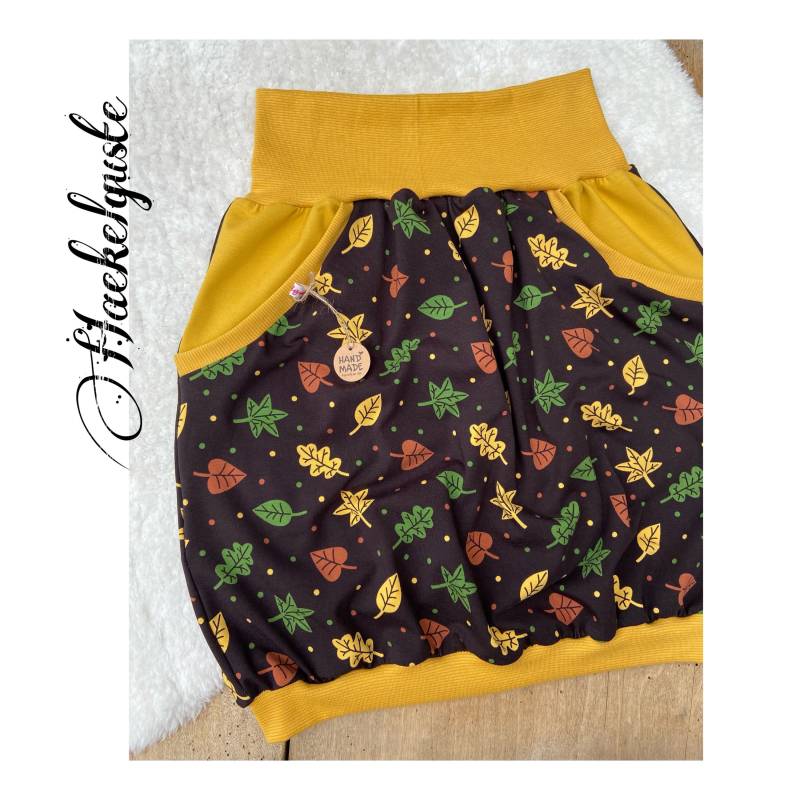 Xs - Xxl " Blattwerke Ballonrock von Haekelguste