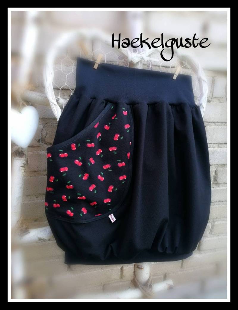 Xs - Xxl " Kirsche Ballonrock Liebling von Haekelguste