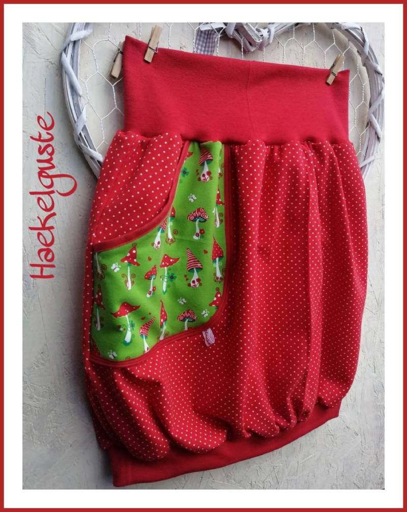 Xs - Xxl " Pilz" Ballonrock Liebling von Haekelguste