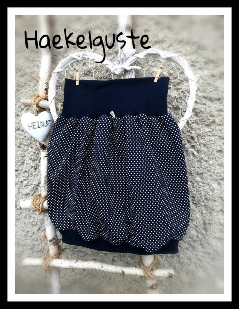 Xs - Xxl " Pünktchen Ballonrock Liebling von Haekelguste