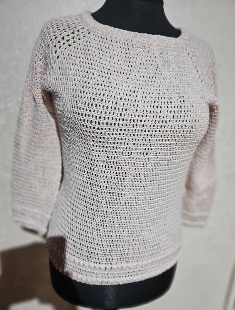 Kashmir Pullover, Handarbeit, Gehäkelt von HaekelmamasBoutique