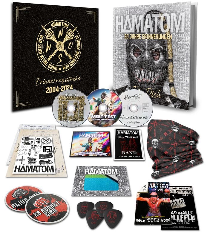 Für Dich (Memorandum Box) von Hämatom - CD & Blu-ray (Standard) von Hämatom