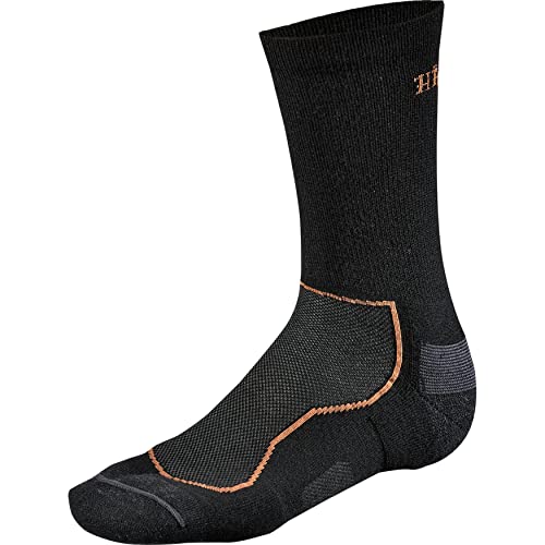 Härkila | All season wool II Socke | Professionelle Jagd Kleidung & Jagd Zubehör für Herren & Damen | Skandinavische Qualität Made to Last | Black, S von Härkila