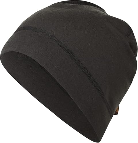 Härkila Base All Season Mütze - Warme Jagdmütze aus 100% Merinowolle - Weiche Mütze für Jäger in zwei Farben, Farbe:Braun von Härkila