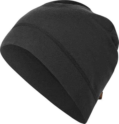 Härkila Base All Season Mütze - Warme Jagdmütze aus 100% Merinowolle - Weiche Mütze für Jäger in zwei Farben, Farbe:Grau von Härkila