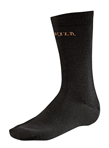 Härkila Coolmax II Socken - Jagdsocken schwarz kurz - Socken für Jäger - Jagdstrümpfe für die aktive Jagd - Jägersocken, Größe:M von Härkila