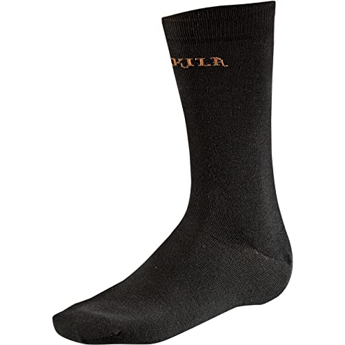 Härkila | Coolmax II liner Socke | Professionelle Jagd Kleidung & Jagd Zubehör für Herren & Damen | Skandinavische Qualität Made to Last | Black, M von Härkila