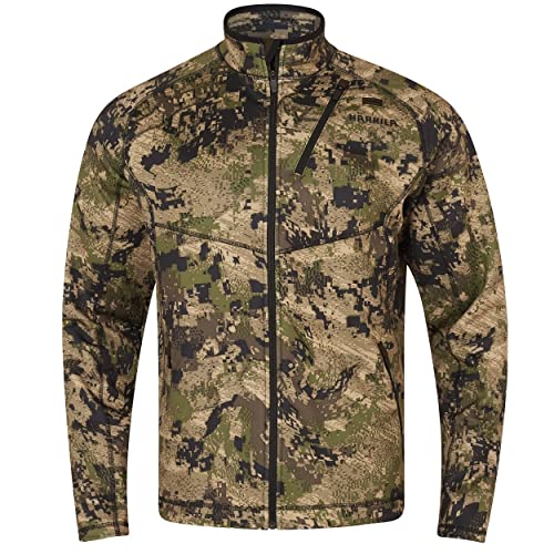 Härkila Crome 2.0 Fleecejacke Camouflage - Jagdjacke Fleece langarm - Camouflage Jacke für die Pirschjagd, Größe:M von Härkila