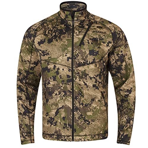 Härkila Crome 2.0 Fleecejacke Camouflage - Jagdjacke Fleece langarm - Camouflage Jacke für die Pirschjagd, Größe:XXL von Härkila