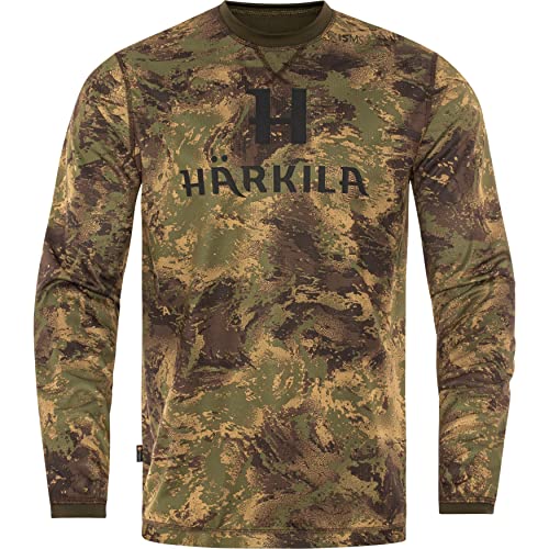 Härkila Deer Stalker Camo Langarmshirt, AXIS MSP®Forest Green Gr. L von Härkila