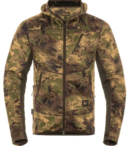 Härkila | Deer Stalker camo Fleece Hoodie | Professionelle Jagd Kleidung & Jagd Zubehör für Herren & Damen | Skandinavische Qualität Made to Last | AXIS MSP®Forest, XL von Härkila