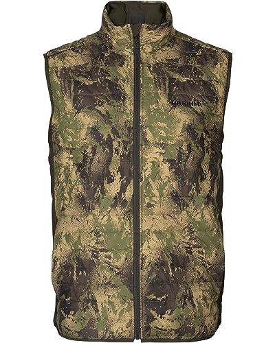 Härkila | Deer Stalker camo reversible packable waistcoat | Willow green/AXIS MSP®Forest, L von Härkila