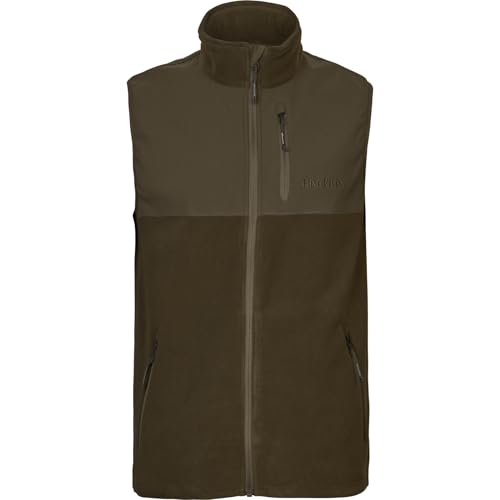 Härkila | Fjell Fleeceweste | Professionelle Jagd Kleidung & Jagd Zubehör | Skandinavische Qualität Made to Last | Farbe: Hunting Green/Willow Green, L von Härkila