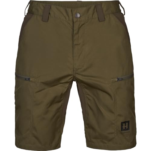 Härkila | Fjell Shorts | Professionelle Jagd Kleidung & Jagd Zubehör | Skandinavische Qualität Made to Last | Farbe: Dark Olive/Willow Green, 54 von Härkila